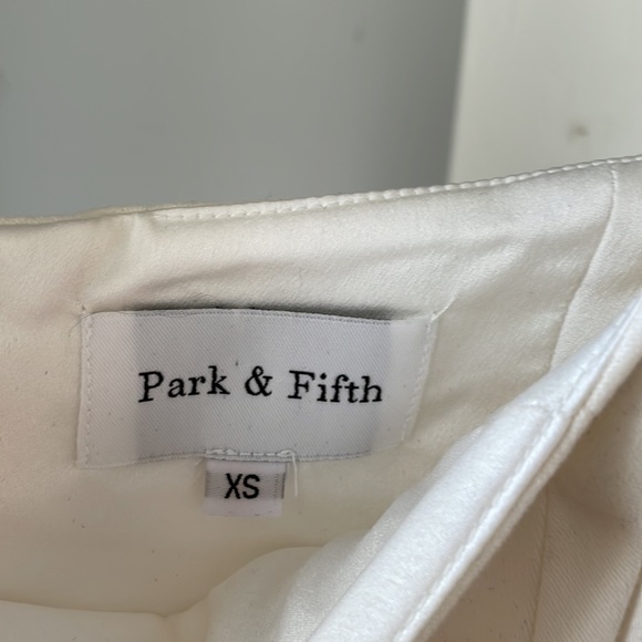 Park & Fifth White Demin Midi Dress - Picture 6 of 7